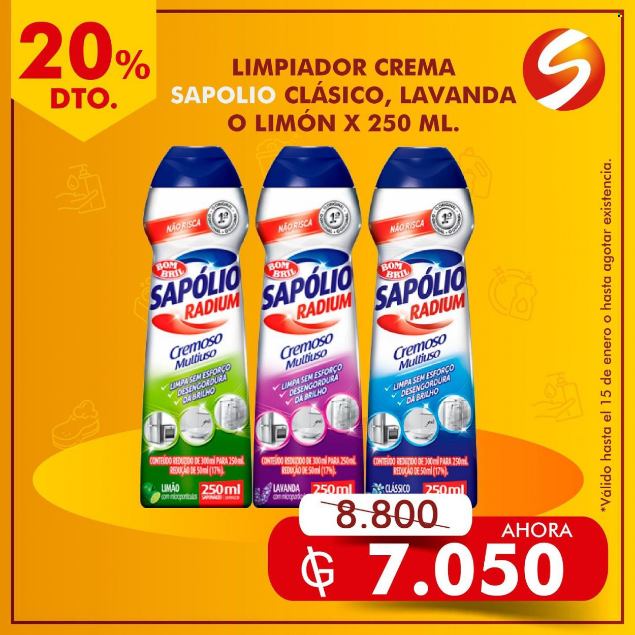 Folleto actual Salemma Supermercado - 3.1.2024 - 15.1.2024 - Ventas - limpiador, crema limpiadora. Página 53.